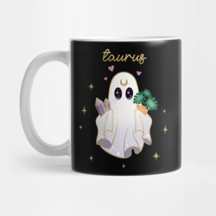 Taurus Crystal & Plant Ghost Mug